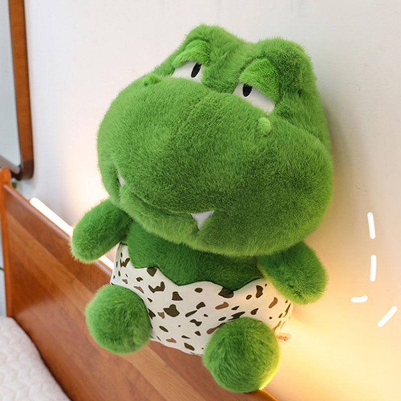 35cm Dinosaur Doll Little Flying Dragon Mascot Dolls Eggshell Dinosaur Pillow Plush Toy Boy Birthday Gift Children