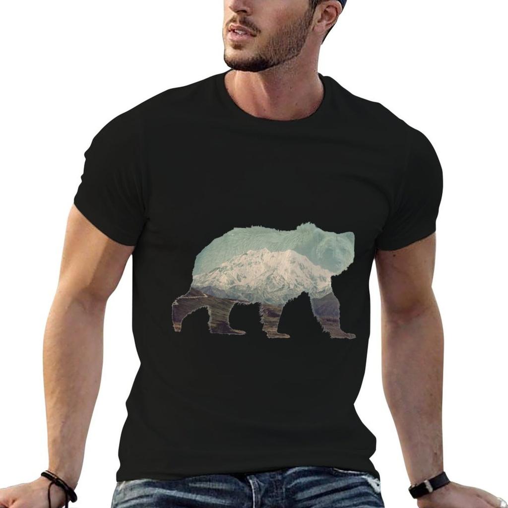 Denali Bear Tshirt Large Size Breathable Tee