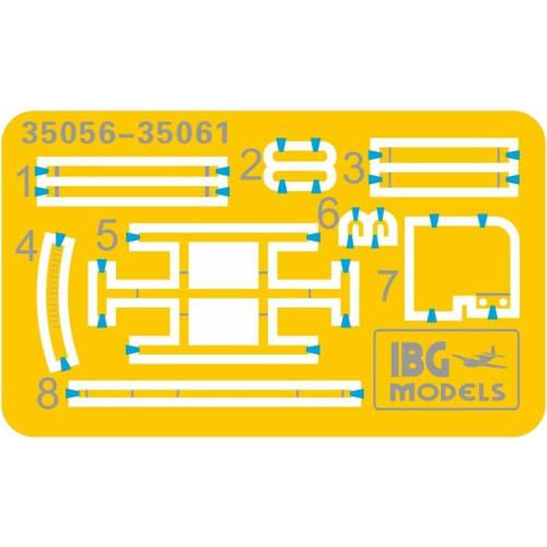 IBG 1/35 Scale French 75mm Schneider M.1897 Field Gun, World War I Type, Plastic Model Kit PB35067