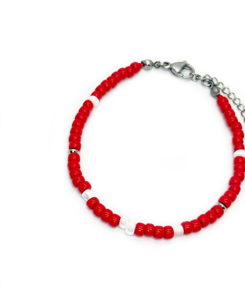 Monoflux Pulse Red Bracelet_Signal Red