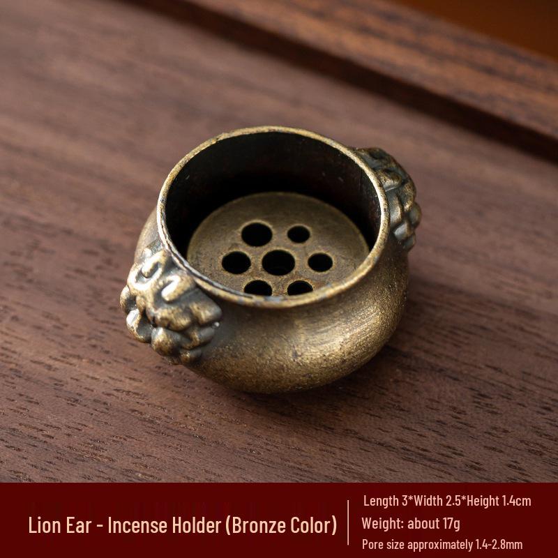 Kodo Multi-Hole Gourd & Water Drop Incense Holders: Turtle, Zen Lotus, Dragon Soaring Designs