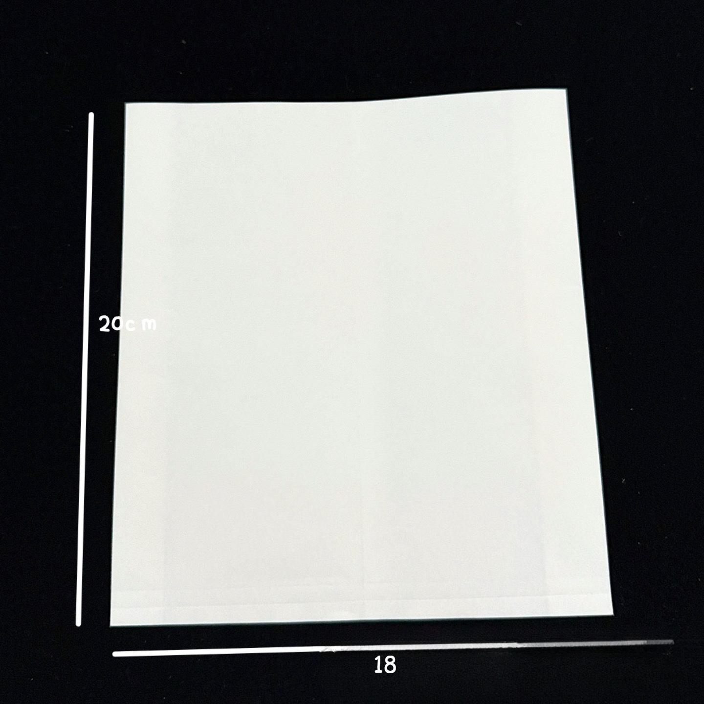 

White Kraft Paper Bags Large Capacity Thickened Packaging Supplies for Card Stationery Journal Material Gift Wrapping Storage