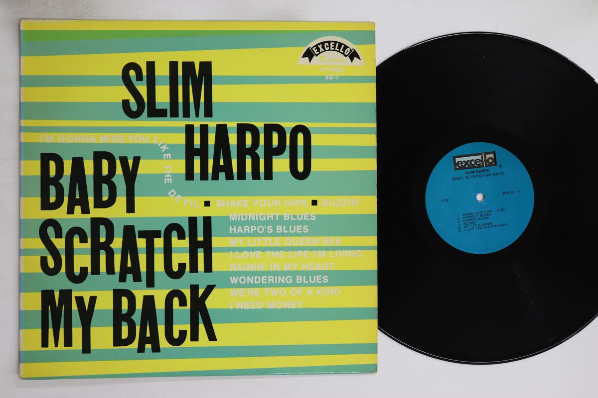 

LP Пластинка СЛИМ ХАРПО - Baby Scratch My Back 8005SO1 EXCELLO США Блюз Б/У