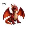 Creative Gifts for Craft Enthusiasts Flying Dragon Patchwork DIY Kit Collection, Handmade Animal Sewing Kit, Relaxing Crafting Kits Home Art