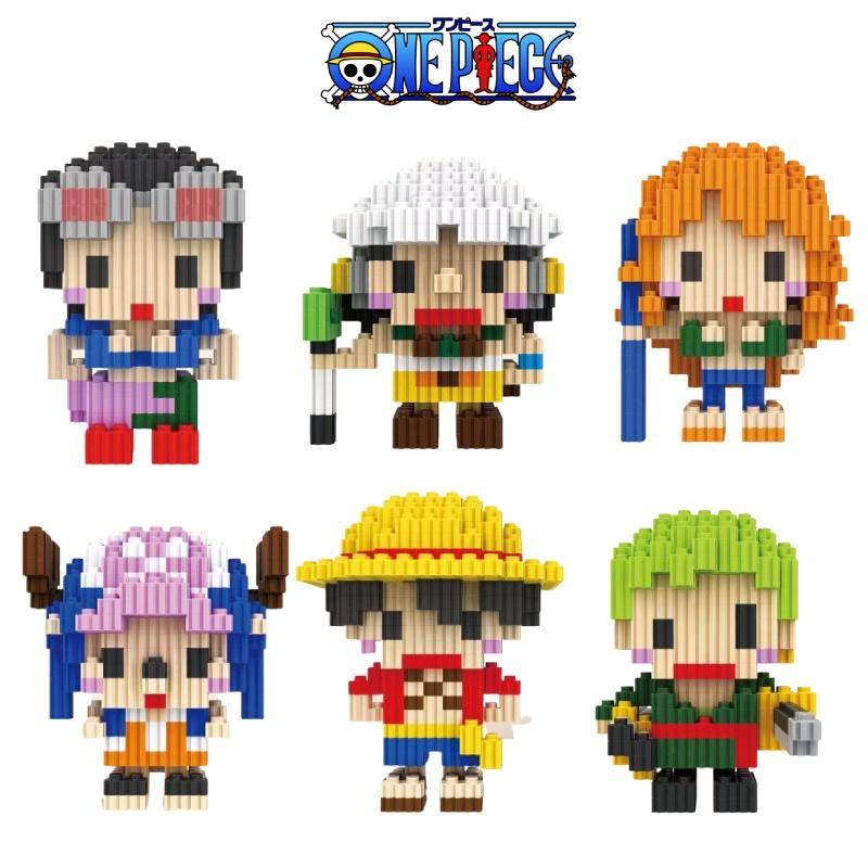 Pirate King Micro Diamond Building Blocks Compatible With Lego Cartoon Figures