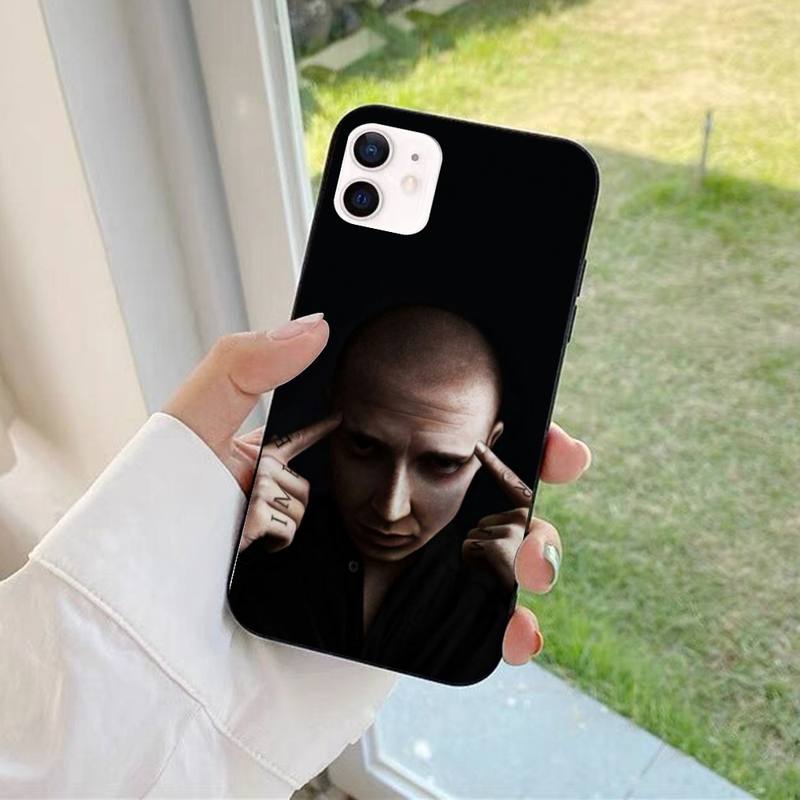FHNBLJ Oxxxymiron Phone Case for iPhone 11 12 13 Mini Pro Max 8 7 6 6S Plus X 5 SE 2020 XR XS Funda Case