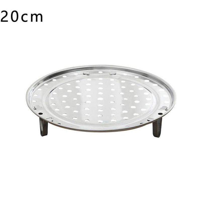 

20-30СМ Пароварка из нержавеющей стали Вставка Кастрюля Паровой поднос Подставка Инструмент для приготовления пищи Поднос для хлеба Кухонная утварь Инструменты для приготовления пищи