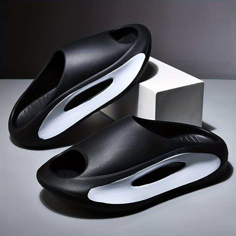 Men's Slippers Non-Slip Casual Slippers Open Toe Slipper Home Beach Slipper