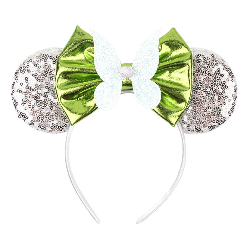 Disney Glänzendes Schloss Mausohren Stirnband Jungen Mädchen Festival Party Cosplay Haarband Frauen DIY Haarschmuck Cartoon Geschenk