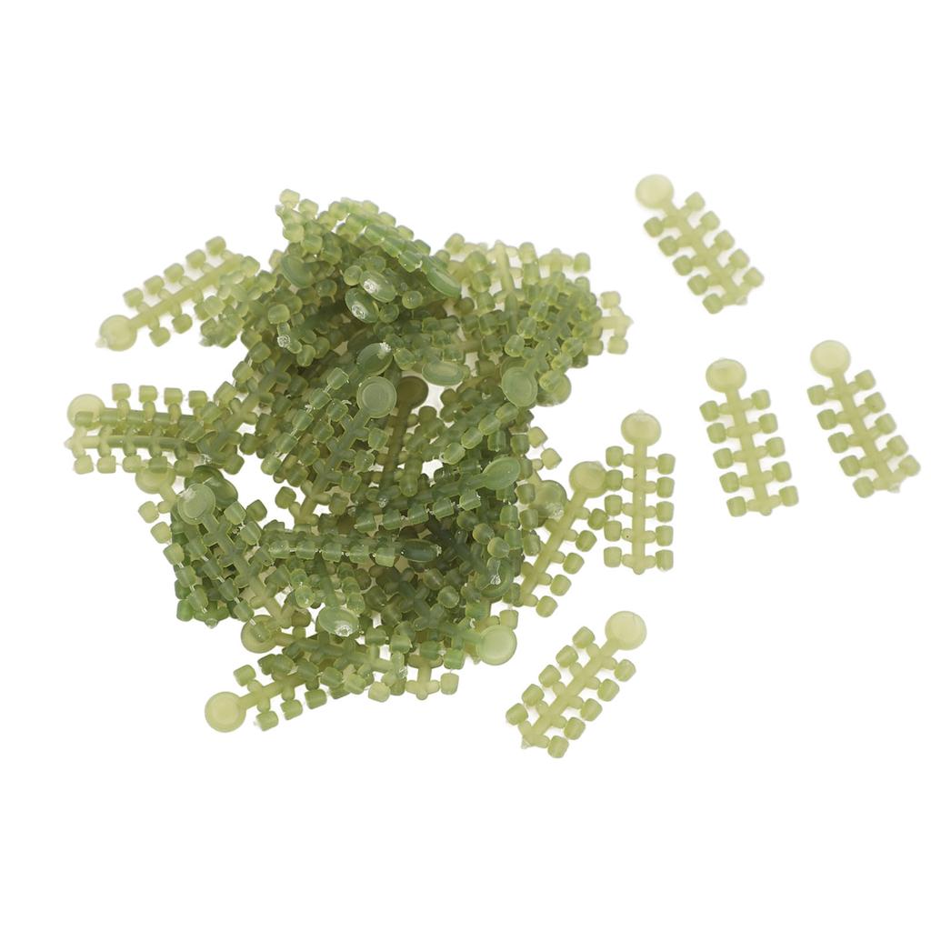 50pcs Carp Fish Hook Stops Beads Professional Compact Portable Fishing Hook Stopper Beads for Carp Fish Hook