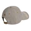 Adidas Originals Trendy Plaid Design Recycled Polyester Baseball Cap Unisex caps Bronze KW1277