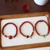 Natural Nanhong Agate Bracelet. Fashion Women Daily Jewelry Lucky Gift