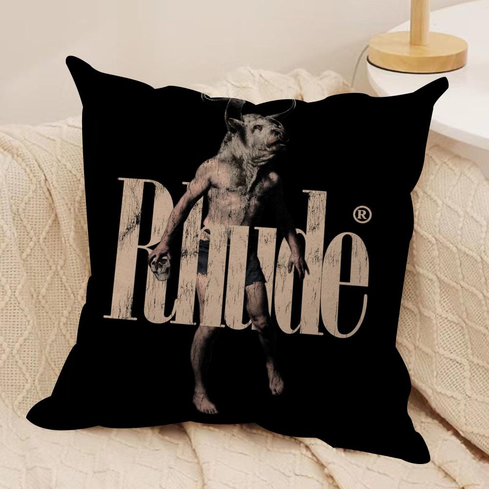 Fashion Brand RRHUDEs Cushion Cover Soft Plush Fabric DoubleSided Printed Sofa Cushion Cover for All Seasons Home Decor Gift