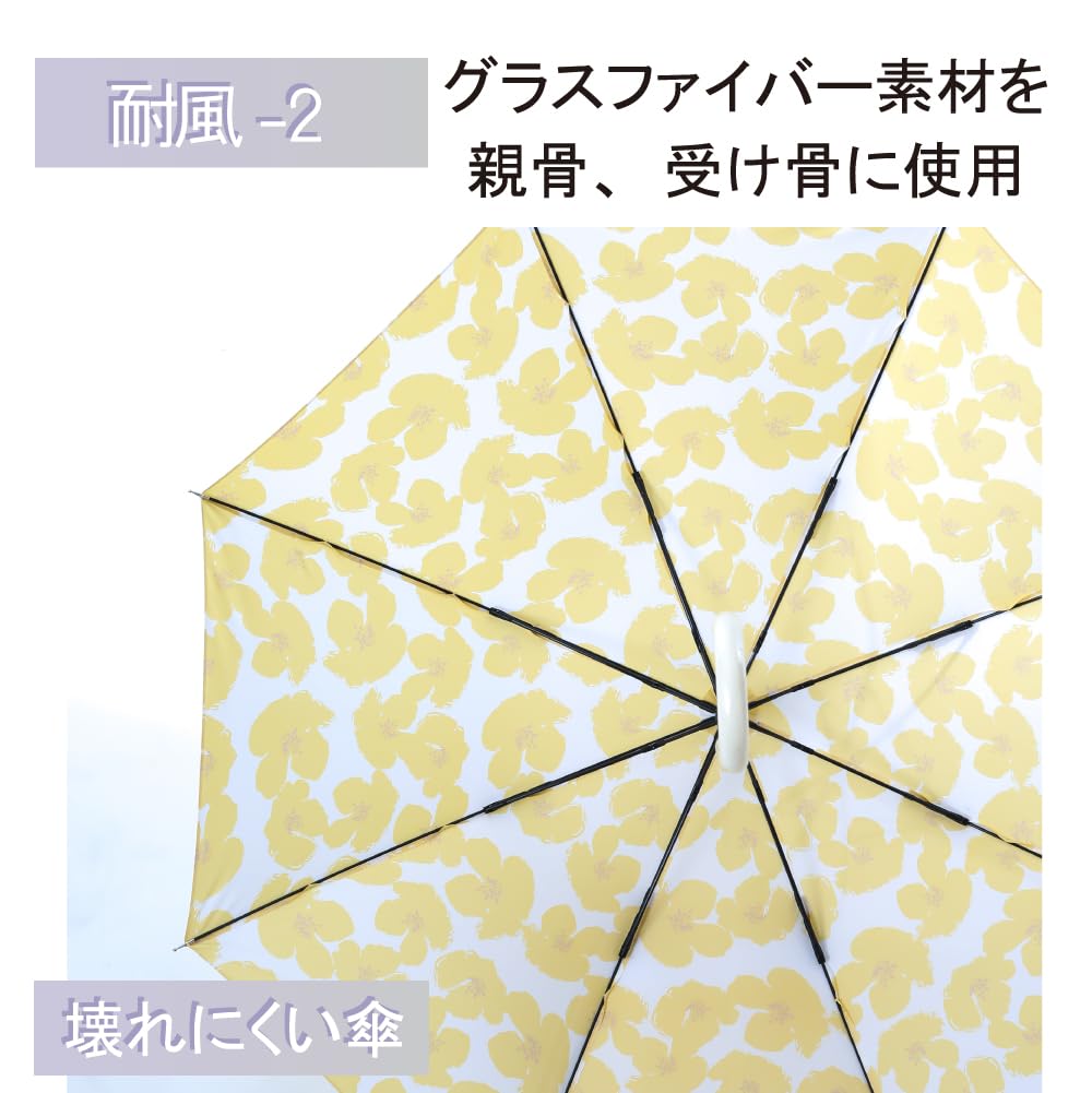 Large Automatic UV Protection Floral 10002732 Women's Umbrella, Stylish, Windproof, Opening, (90%+), Pattern, Wind-Resistant Frame, Cute, One-Touch