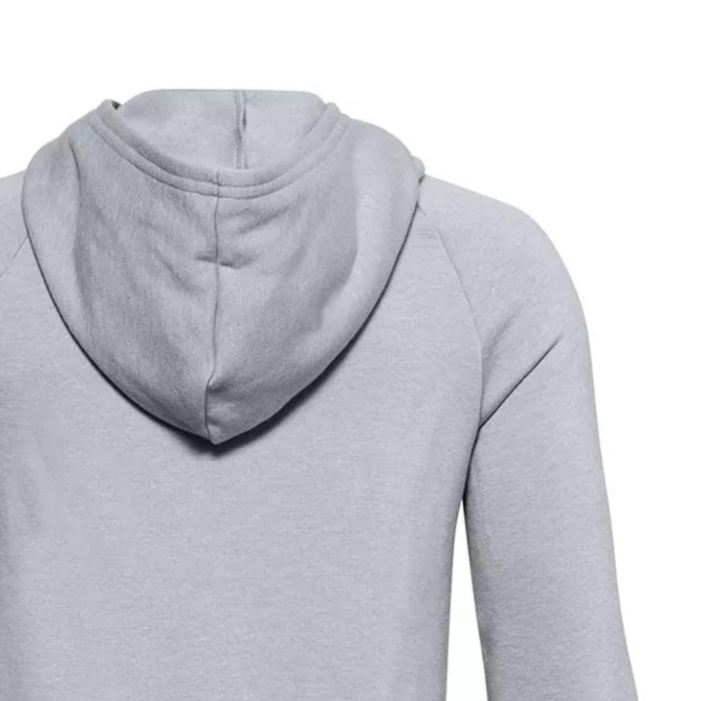 Under Armour Hoodie Logo Pullover Loose Long Sleeve Kids tops Gray 1357585-011
