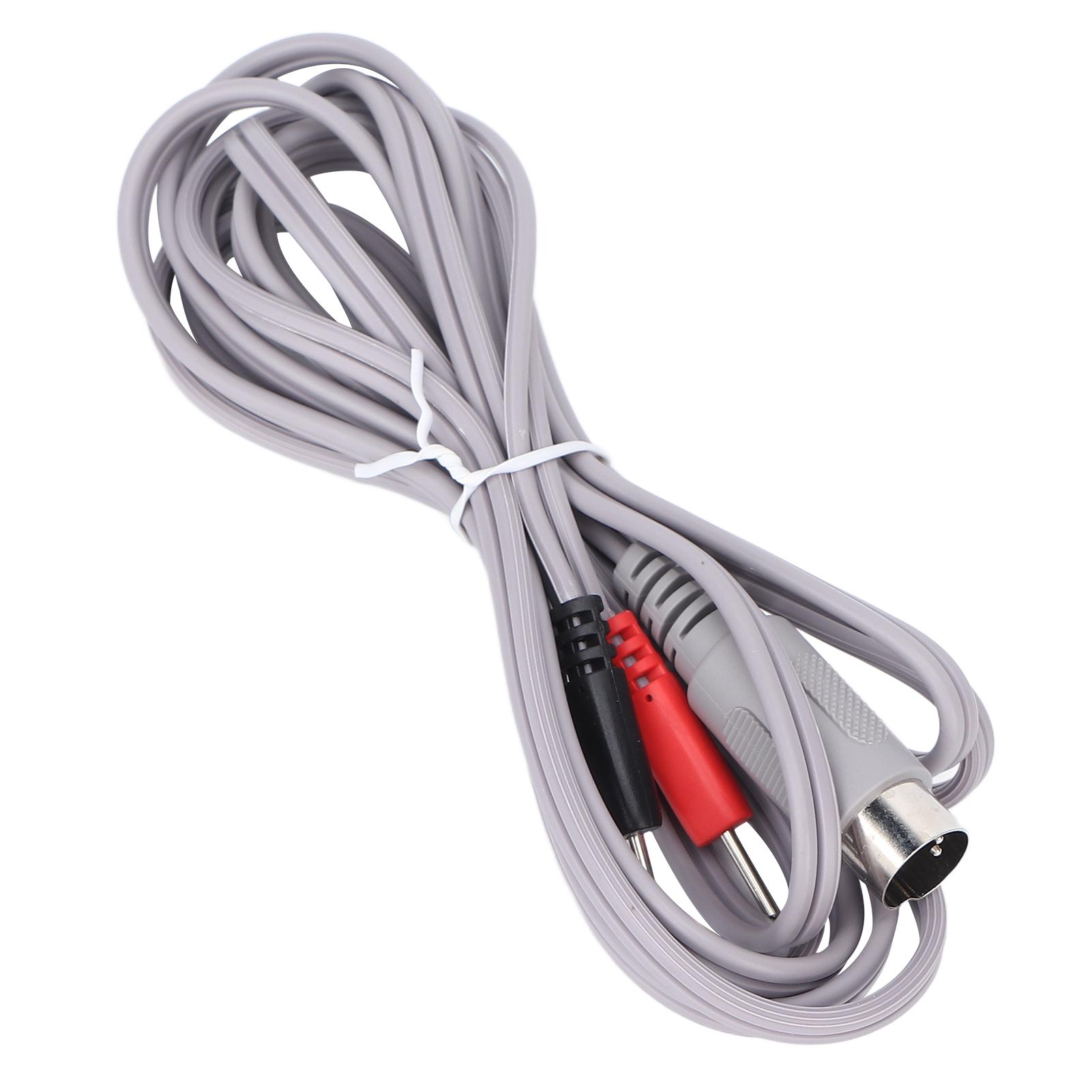 

Electrode Wire Durable Practical Beauty Instruments Replacement Portable Reliable Lead Cable for Massager