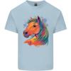 Horse Head Equestrian Unisexs Light Cotton TShirt