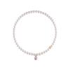 [Dorocy] 14K Lucy Moissanite Pearl Bead Bracelet_Bezel