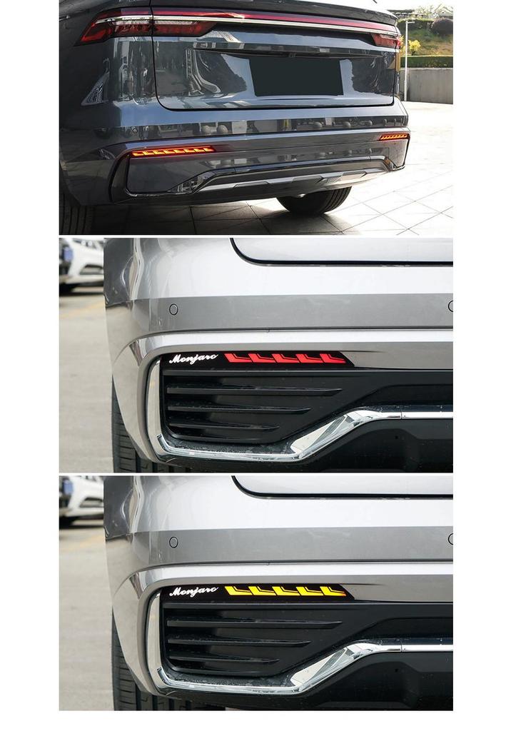 LED Dynamic Rear Running Lights for Geely Xingyue L 21-25 Models: Flowing Turn Signals and Dedicated Rear Bumper Enhancement