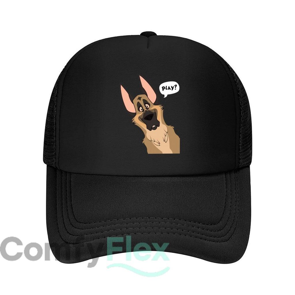 GerUnisex Shepherd Play Graphic Mesh Baseball Cap Casual Hat Outdoor For Womens Unisex FeUnisex