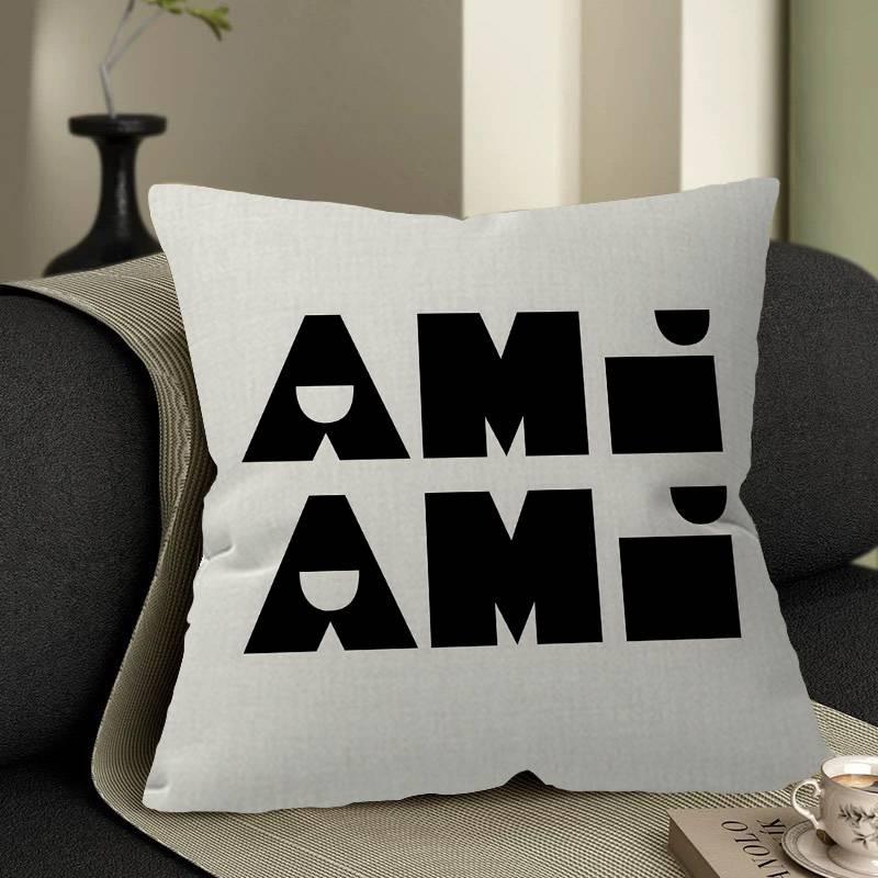 AMI Retro Style Cushion Covers Pattern Cushion Cover Suitable for Sofa Bedroom Car Pillow Cover