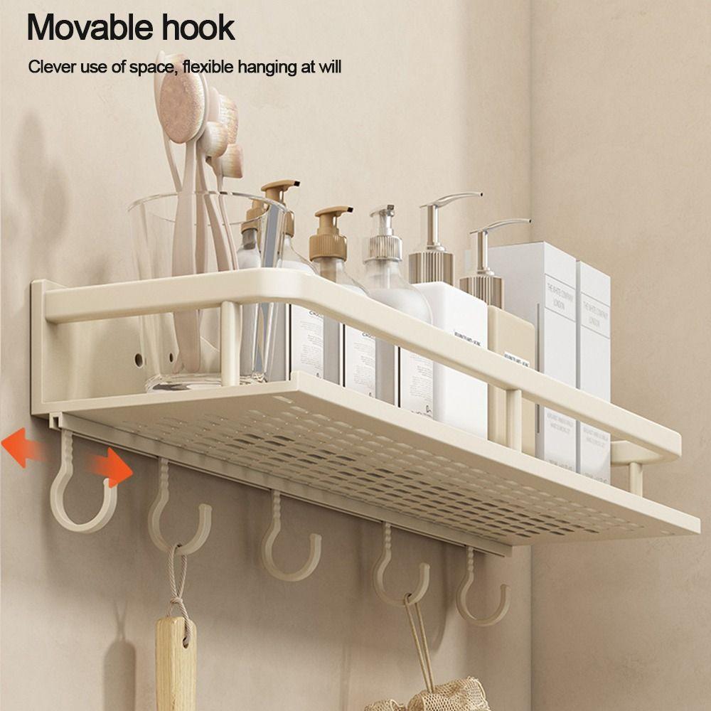 Wall Mounted Bathroom Hanging Plate Punch/Punch-Free Towel Rack  Bathroom Accessories