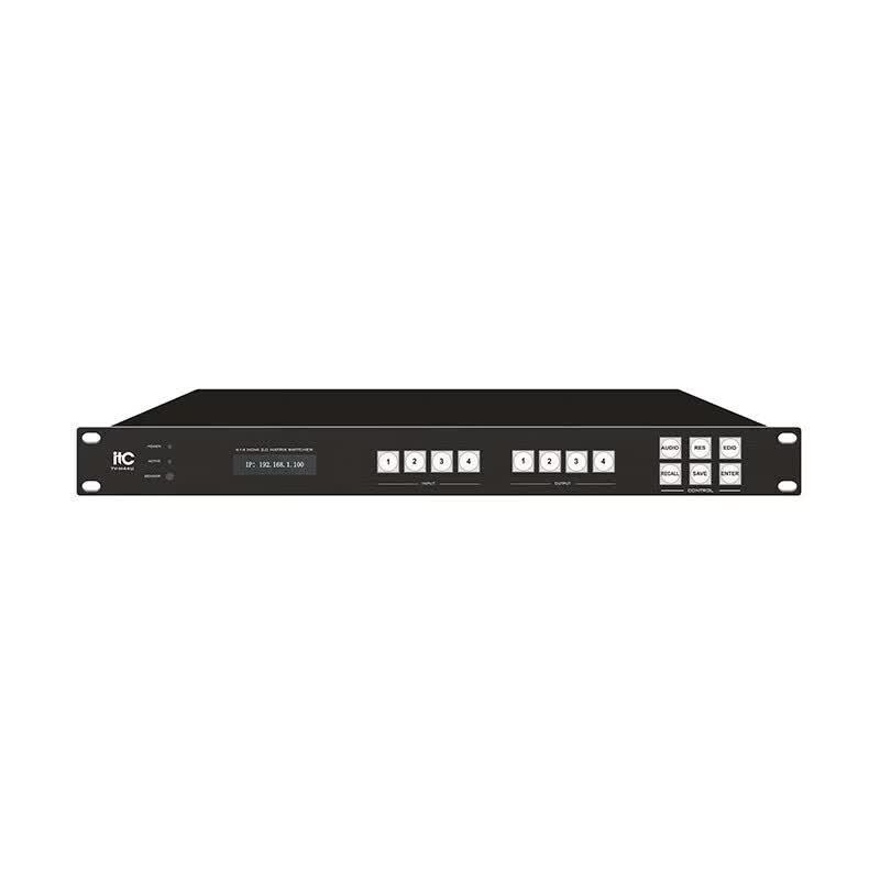 ITC TV-H44U UHD Video Seamless Matrix Switcher (CN Version)