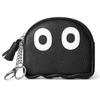 Cute Cartoon Ghost Coin Purse PU Leather Zipper Wallet Mini Keychain Pouch Small Change Purse for Women Girls