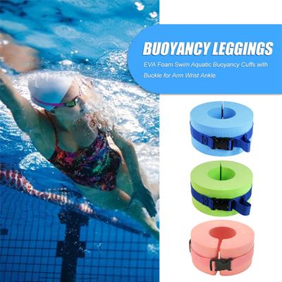 2 Stücke Schwimmmanschetten Hochdichter Schaumstoff Wasseraerobic Schwimmring Schwimmfitness-Trainingshilfe Pool Trainingsgeräte