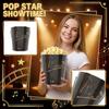 Movie Iron Bucket Popcorn Bucket Daily Use Decoration Commemorative Bucket