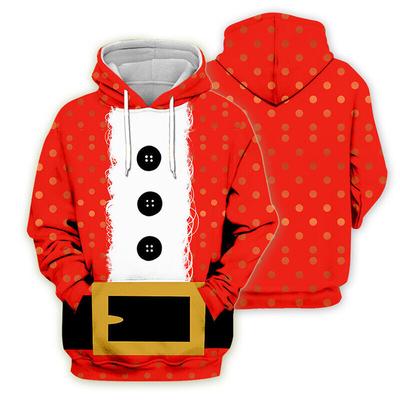 Lustiges Design Weihnachtskleid 3D-gedruckte Hoodies für Männer Kleidung Mode Neu in Hoodie Sweatshirts Weihnachtsmann Cosplay Y2k Oberteile