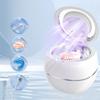 Máquina de Limpeza de Retentores com Luz UV 2 Modos Limpador de Joias Limpador de Protetor Bucal Para Retentores