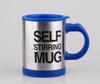 14oz 400ml doppelwandiger Edelstahl-Milchbecher mit Deckel und Griff für Kinder und Erwachsene, Kaffeebecher, automatischer Selbstmischbecher