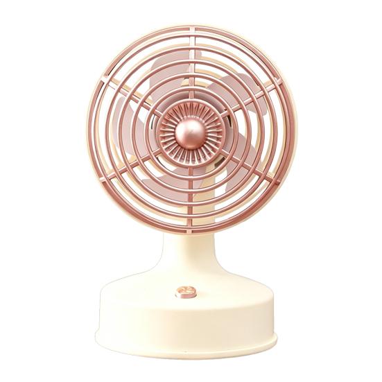 

Mini Desk Fan USB Rechargeable Single Speed Personal Table Fan Adjustable 90 Degree Head Tilt Quiet Fan for Bedside Desktop