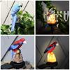 Zahradní dekorace Resin Parrot Solární světlo Garden Light