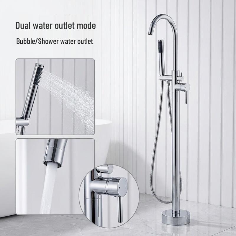 Yuzhuxun HC Floor Standing Bathtub Faucet with Hand Shower