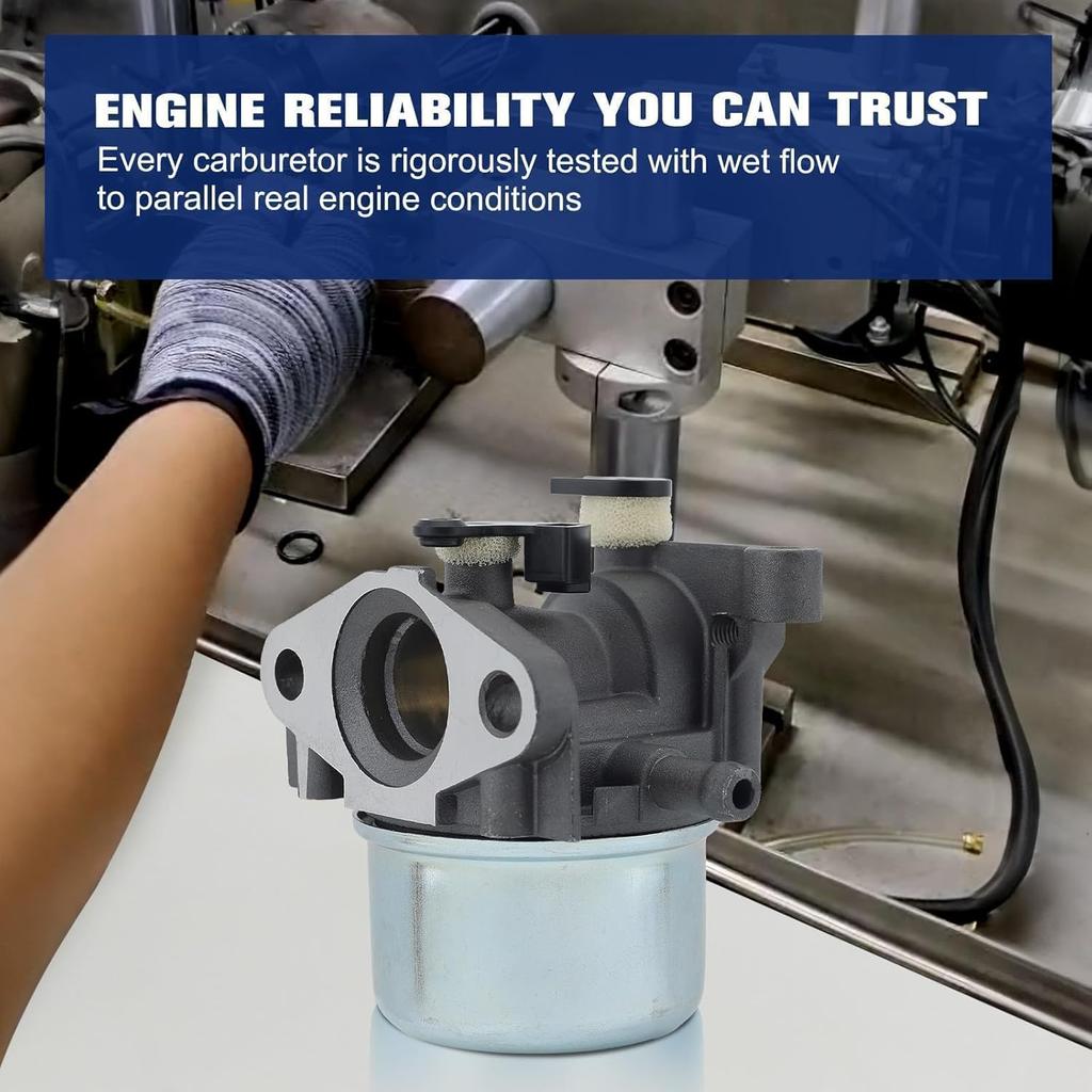 Powtol 799866 Carburetor For Brigg And Straton 190CC 675 Series Engine 790845 794304 799871 796707 Craftsman Troy Bilt 6.75 725EX TB230 Toro 20332