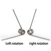 10pcs Wire Diameter 1.6mm Left rotation Torsion Spring 65Mn Spring steel V-shaped Spring Reset Small Torsion Spring Customized