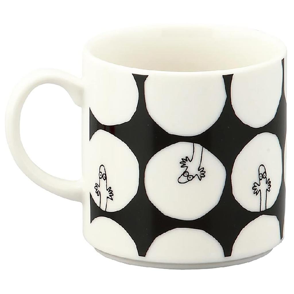 Moomin Nordic Goods Kvio Ceramic Mug (Dot Design) (350ml) Made in Japan by Yamaka Shoten MM6202-11