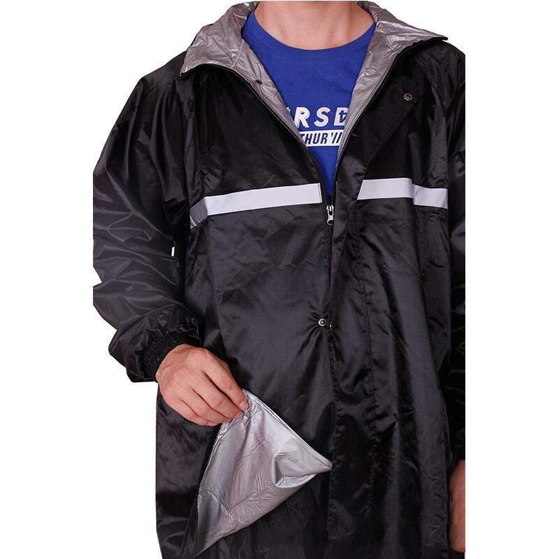 OEING Split Reflective Oxford Raincoat