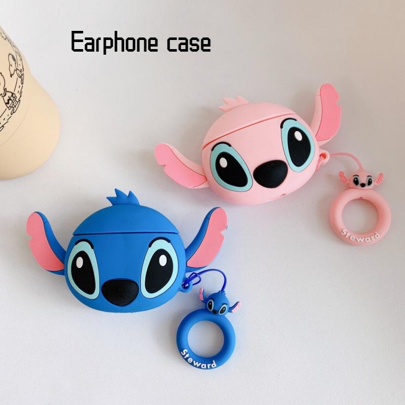 Cartoon Silicone Protective Case For Airpods I9/i11/i12/inpods12 Anti-drop And Portable