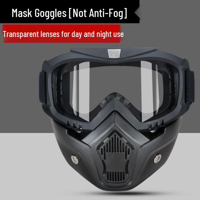 High-Definition Anti-Fog Cycling Goggles - Wind, Sand, Splash & Dust Protection for Men & Women