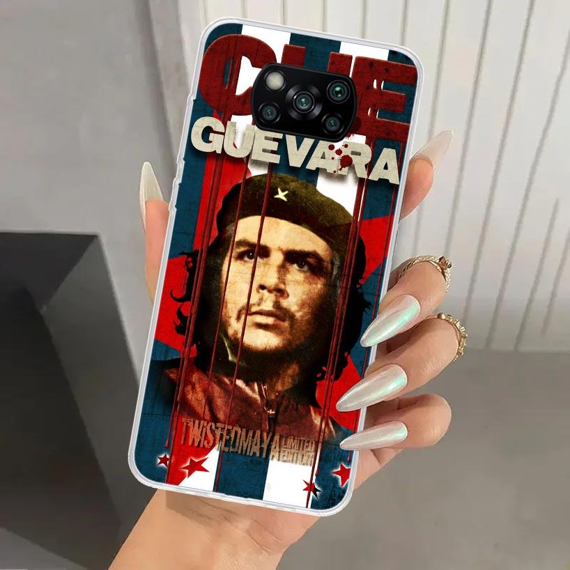 

Che Guevara Cigarett Phone Case for Xiaomi Poco X5 X6 X7 Pro F7 Ultra M7 Redmi 15 15C 13 13C 12 12C 10 10A 10C 9 9A 9C 9T Shell Xiaomi Poco X5 Pro