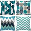 Decoration Geometric and Herringbone Digital Printing for Sofa Bedroom Car Pillowcases