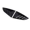 Pair of Rear Window Shutter Cover Left Right Stylish Look Weatherproof Proper Fit for BRZ 2021 To 2024 Glossy Black