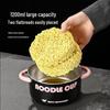 304 Stainless Steel Double Layer Insulated Noodle Bowl - Portable Bento & Lunch Box