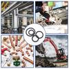 419PCS Universal O Ring Assortment Replacement Seal Gasket Repair Rubber O Ring  Pumps