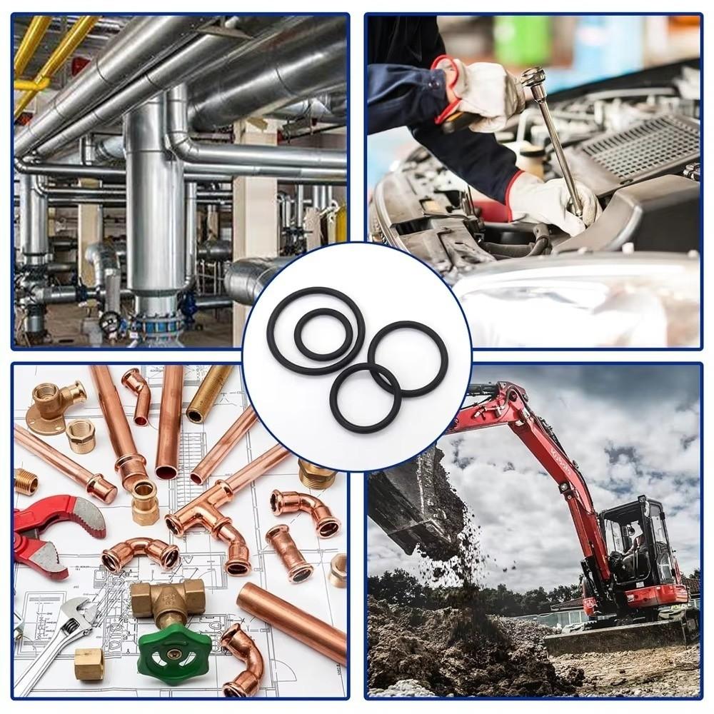 419PCS Universal O Ring Assortment Replacement Seal Gasket Repair Rubber O Ring  Pumps