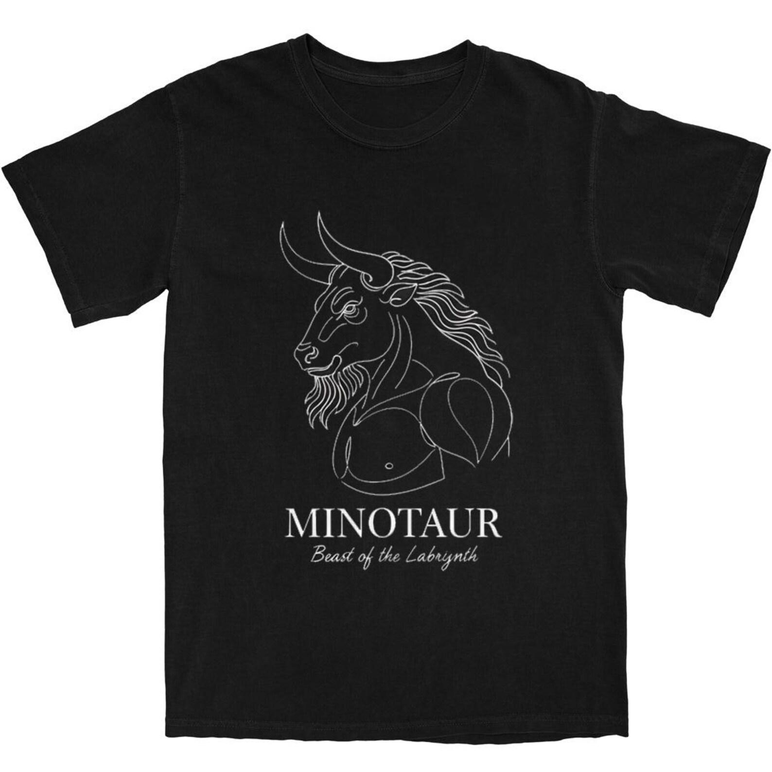 Minotaur Beast Of The Labyrinth Shirt •Greek Mythology Shirt •Ancient God Shirt •Olympian Gods shirt •Greek Gods Shirt •Dark Academia Shirt S