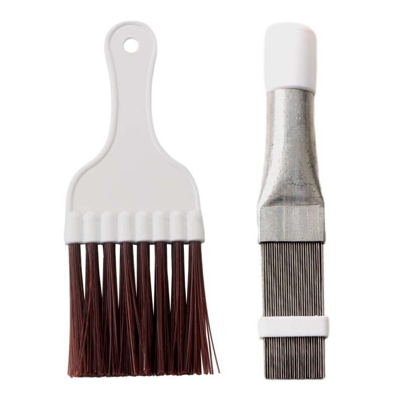 Stainless Steel Fin Comb & Radiator Brush Set for Air Conditioner Cleaning